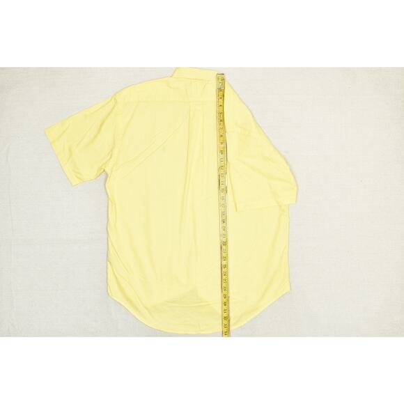 Ralph Lauren Men's Yellow Blake Short Sleeve Button Down Size L Short Sleeve - Picture 7 of 8